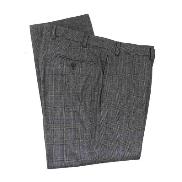 Lauren Ralph Lauren Wool Flannel Dress Pants Glen Plaid Men's Size 38 X 27 - Picture 1 of 2